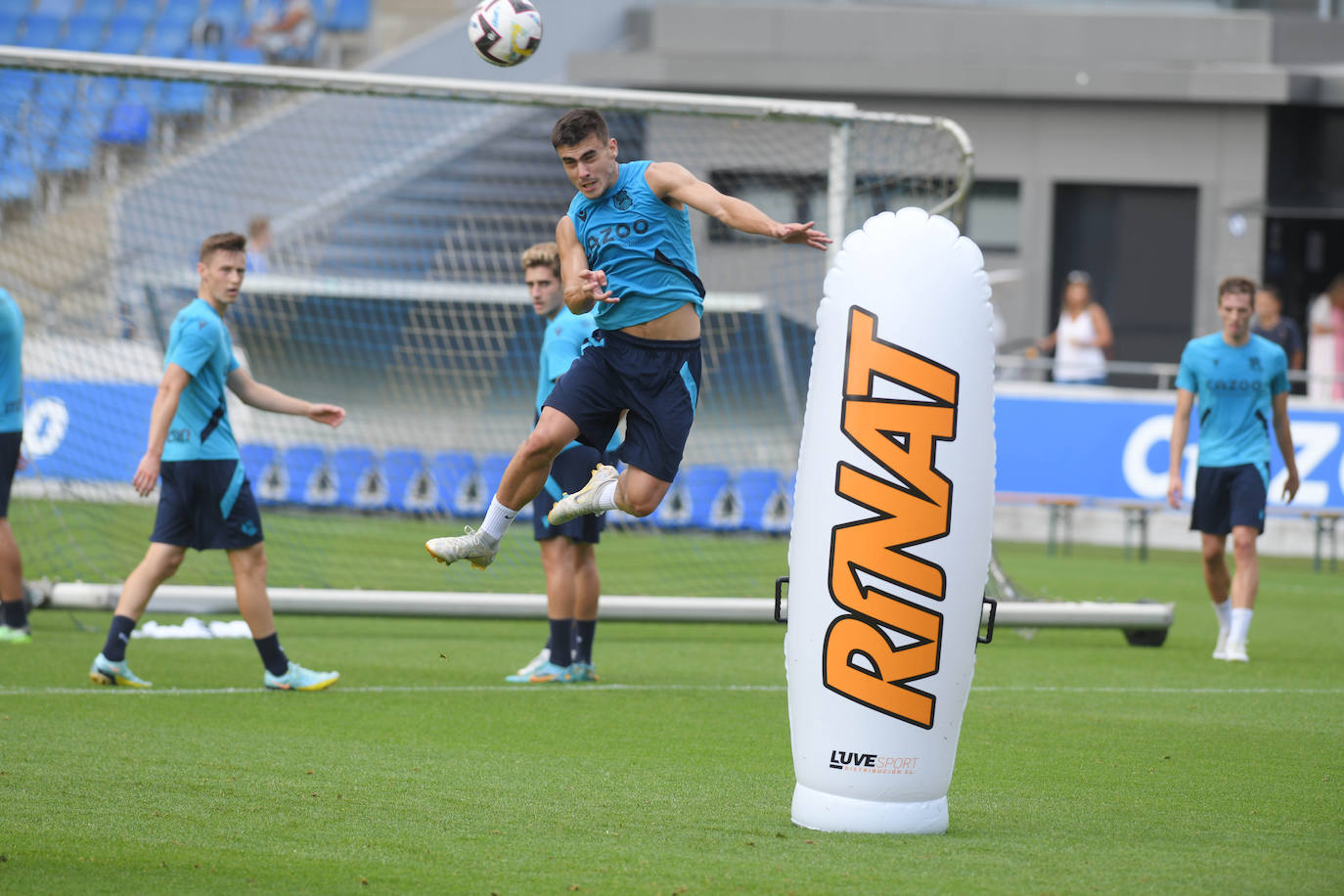 Fotos: Las mejores imágenes del entrenamiento de la Real Sociedad