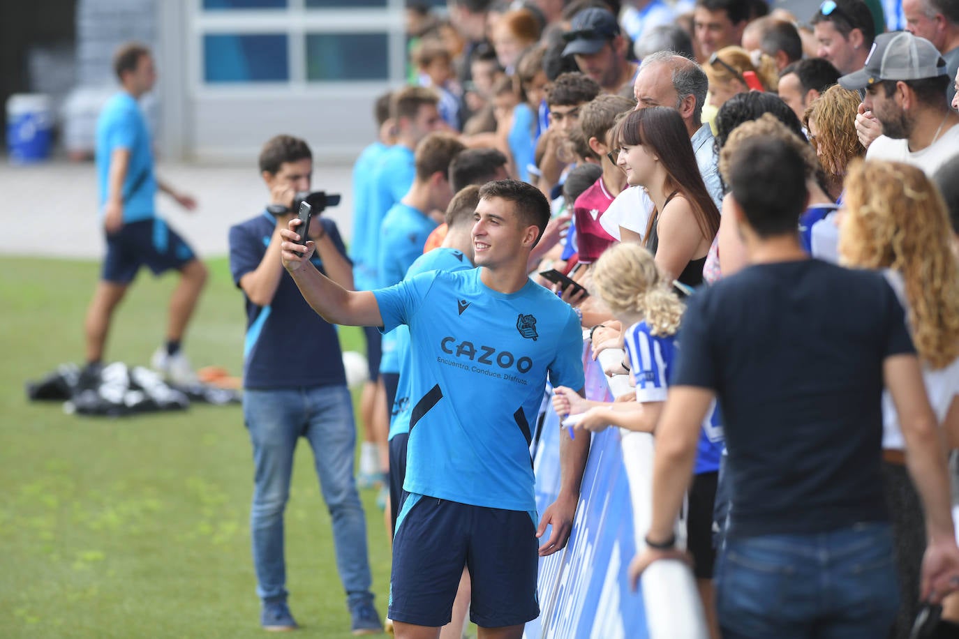 Fotos: Las mejores imágenes del entrenamiento de la Real Sociedad