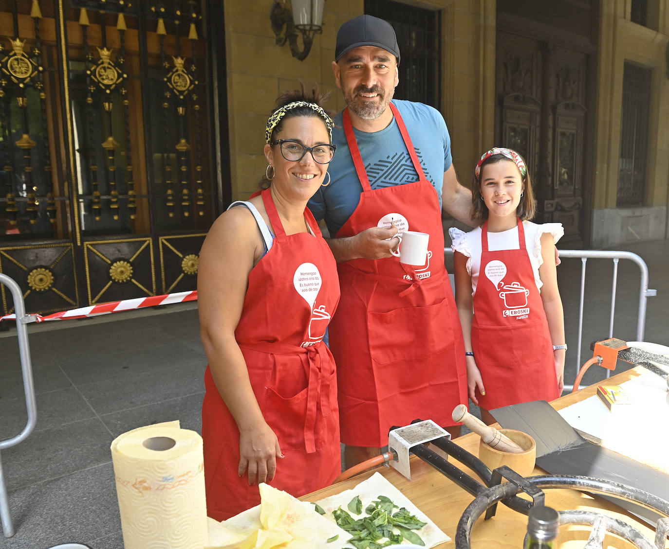 Fotos: Duelo de delantales en familia