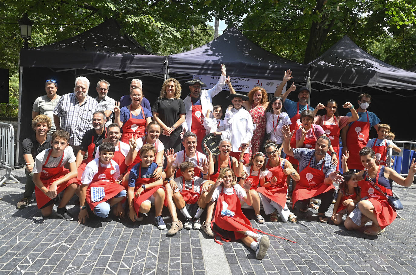 Fotos: Duelo de delantales en familia