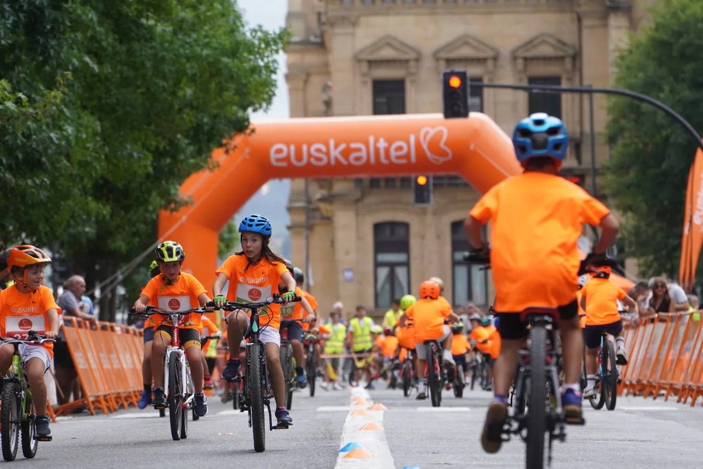 Semana Grande: Los pequeños ciclistas llegan al Boulevard