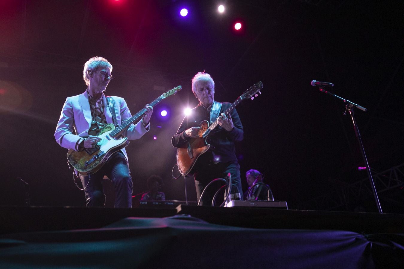 La explanada de Sagüés volvió a quedarse pequeña y los asistentes pudieron disfrutar en vivo de grandes clásicos. 