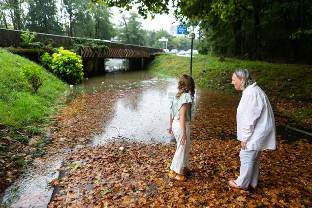 Fotos: Jornada de lluvias intensas en Gipuzkoa