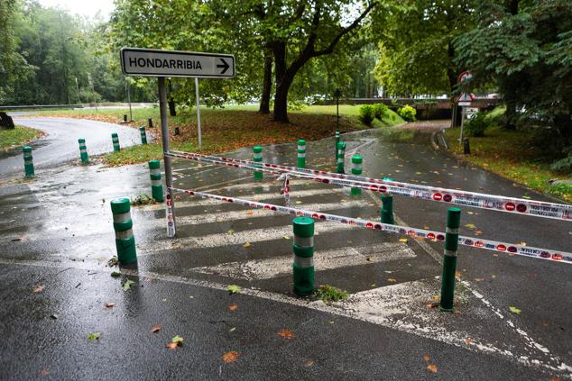Fotos: Jornada de lluvias intensas en Gipuzkoa