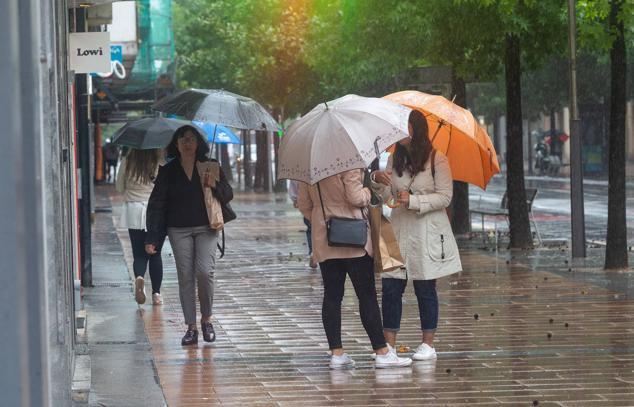 Fotos: Jornada de lluvias intensas en Gipuzkoa
