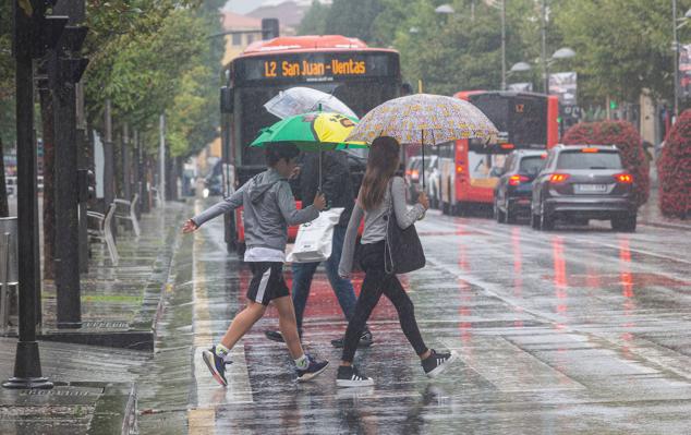 Fotos: Jornada de lluvias intensas en Gipuzkoa