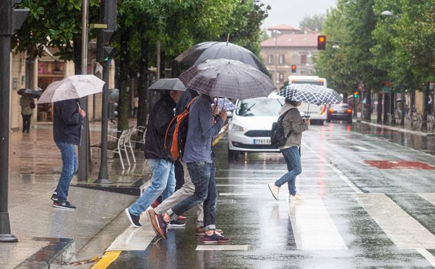Fotos: Jornada de lluvias intensas en Gipuzkoa
