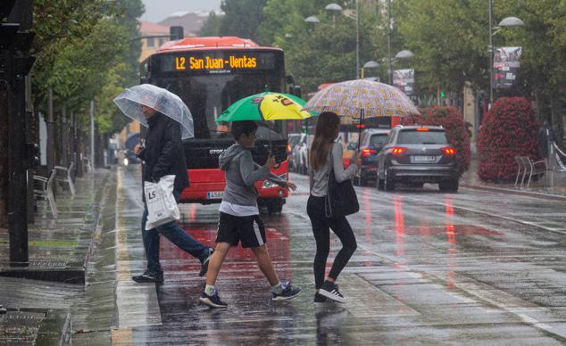 Fotos: Jornada de lluvias intensas en Gipuzkoa