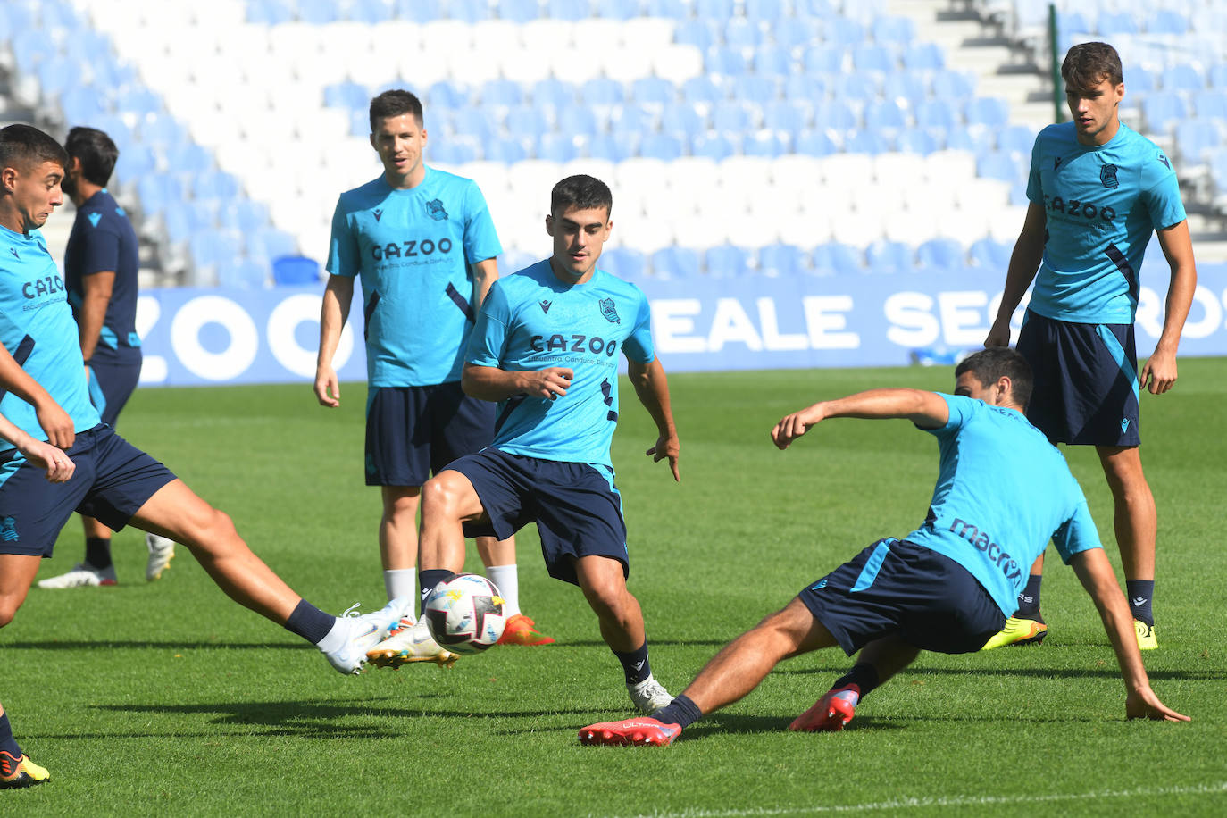 Fotos: Las mejores imágenes del entrenamiento de la Real Sociedad