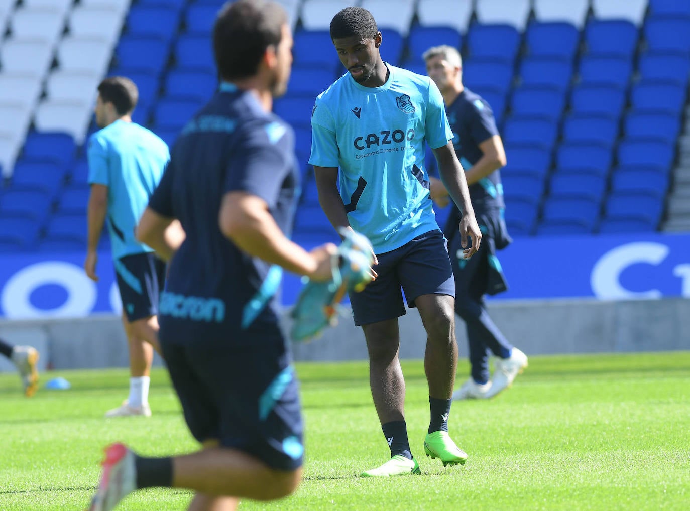 Fotos: Las mejores imágenes del entrenamiento de la Real Sociedad