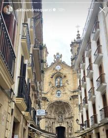 Imagen secundaria 2 - El italiano experto en moda ha disfrutado de la calidad gastronómica de San Sebastián