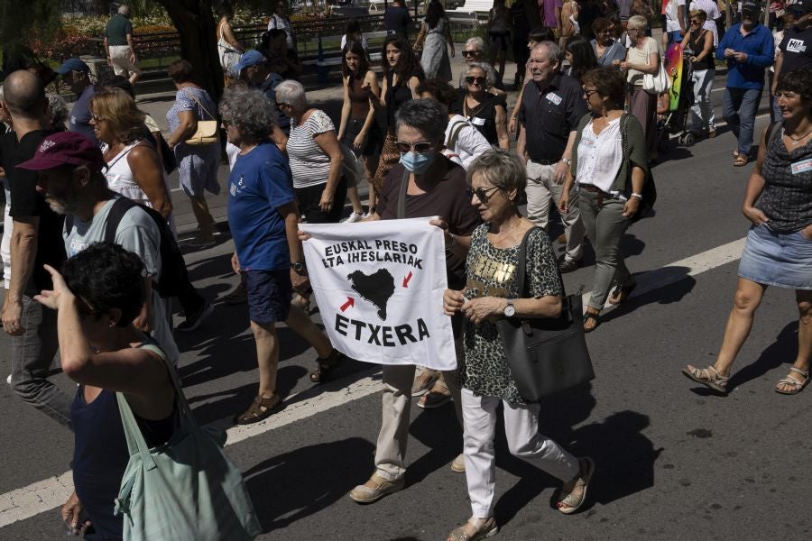 Fotos: Manifestación contra la política de alejamiento de los presos