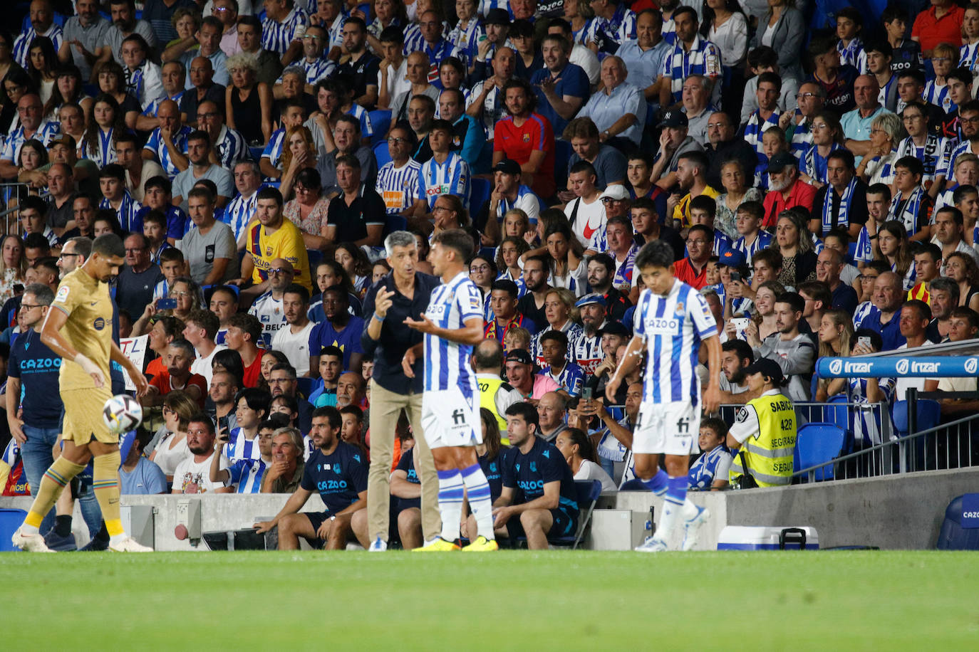 Fotos: Las imágenes del Real Sociedad - F.C. Barcelona