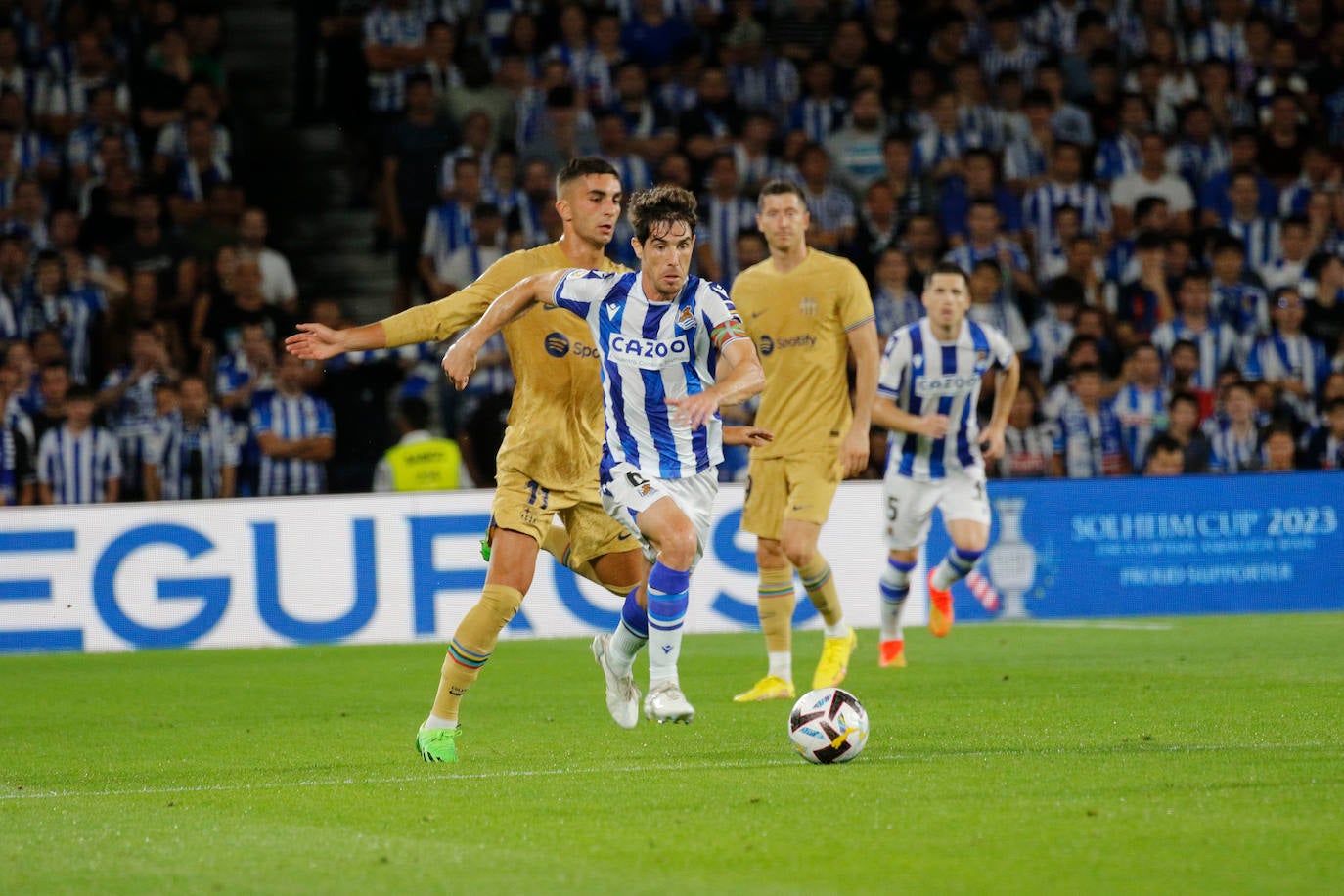 Fotos: Las imágenes del Real Sociedad - F.C. Barcelona