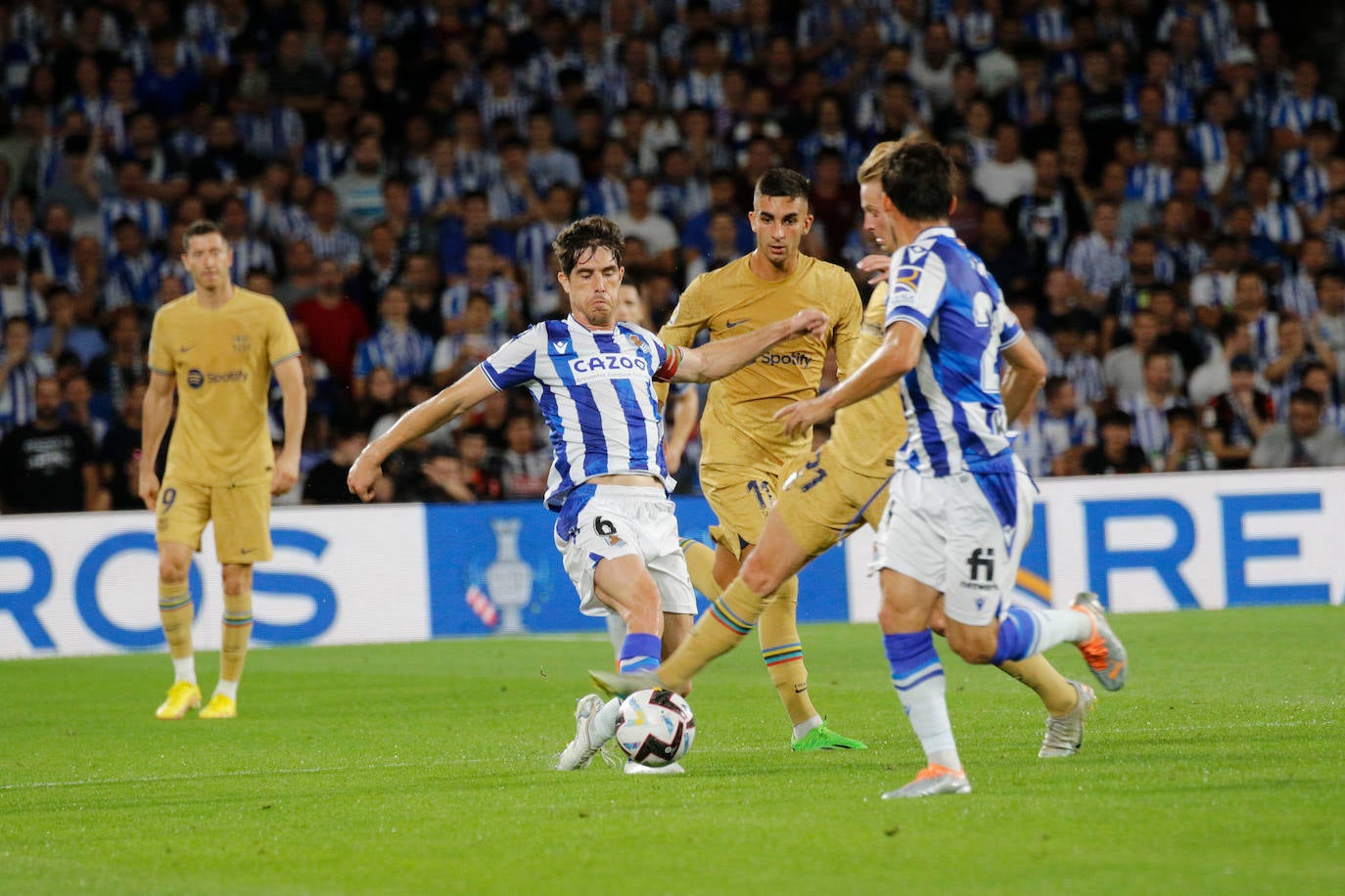 Fotos: Las imágenes del Real Sociedad - F.C. Barcelona