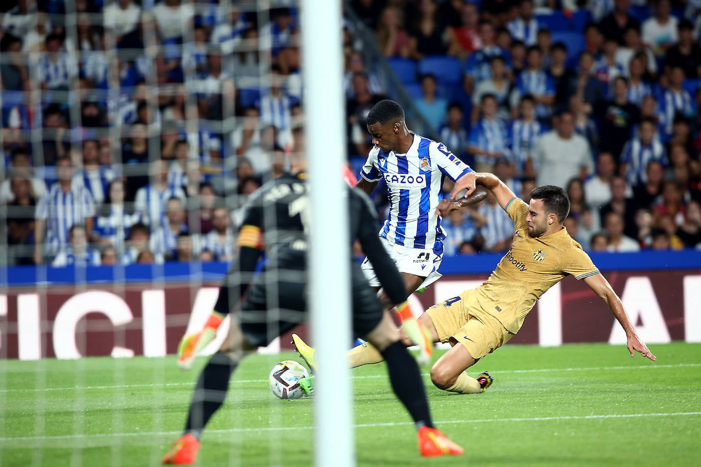 Fotos: Las imágenes del Real Sociedad - F.C. Barcelona