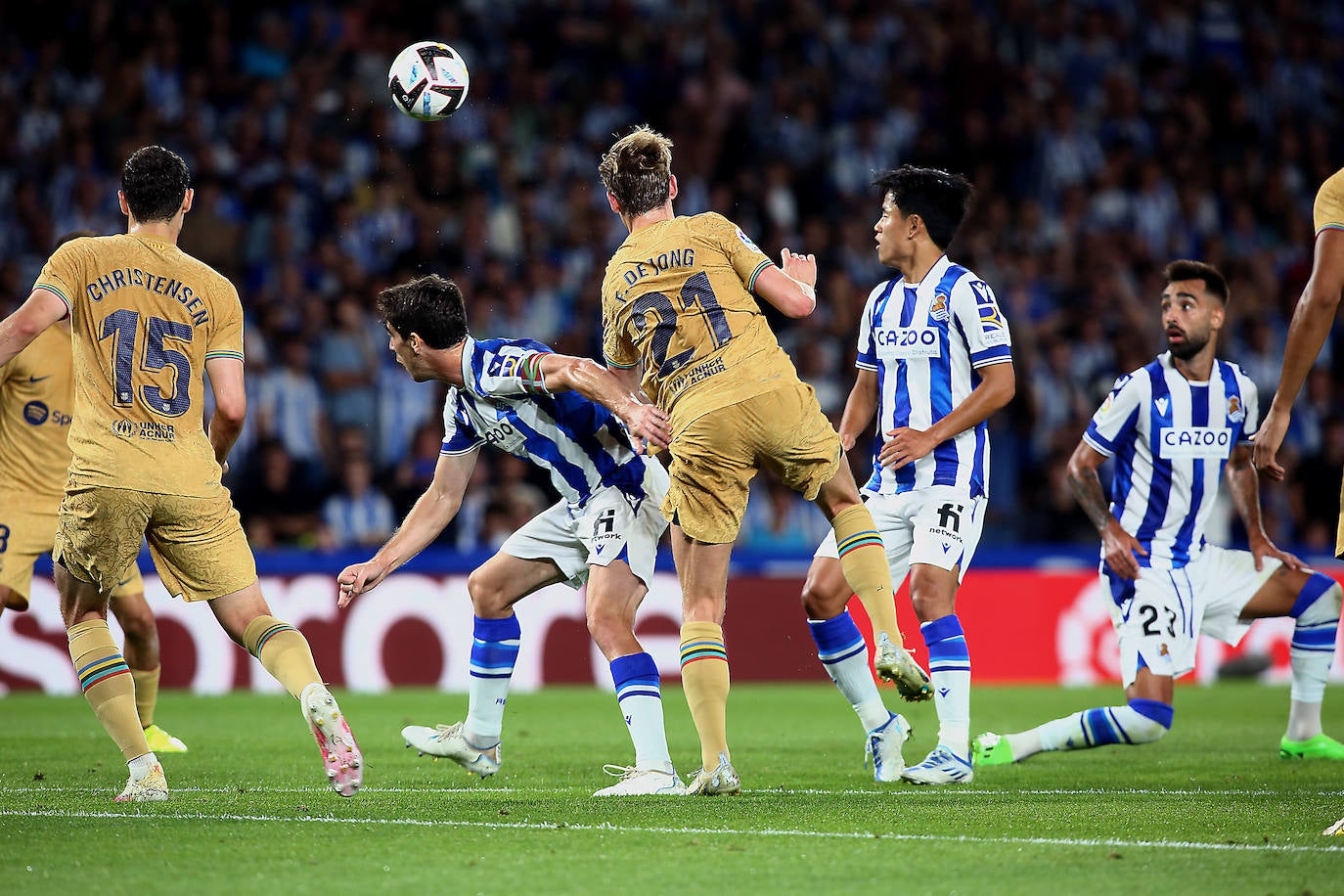 Fotos: Las imágenes del Real Sociedad - F.C. Barcelona