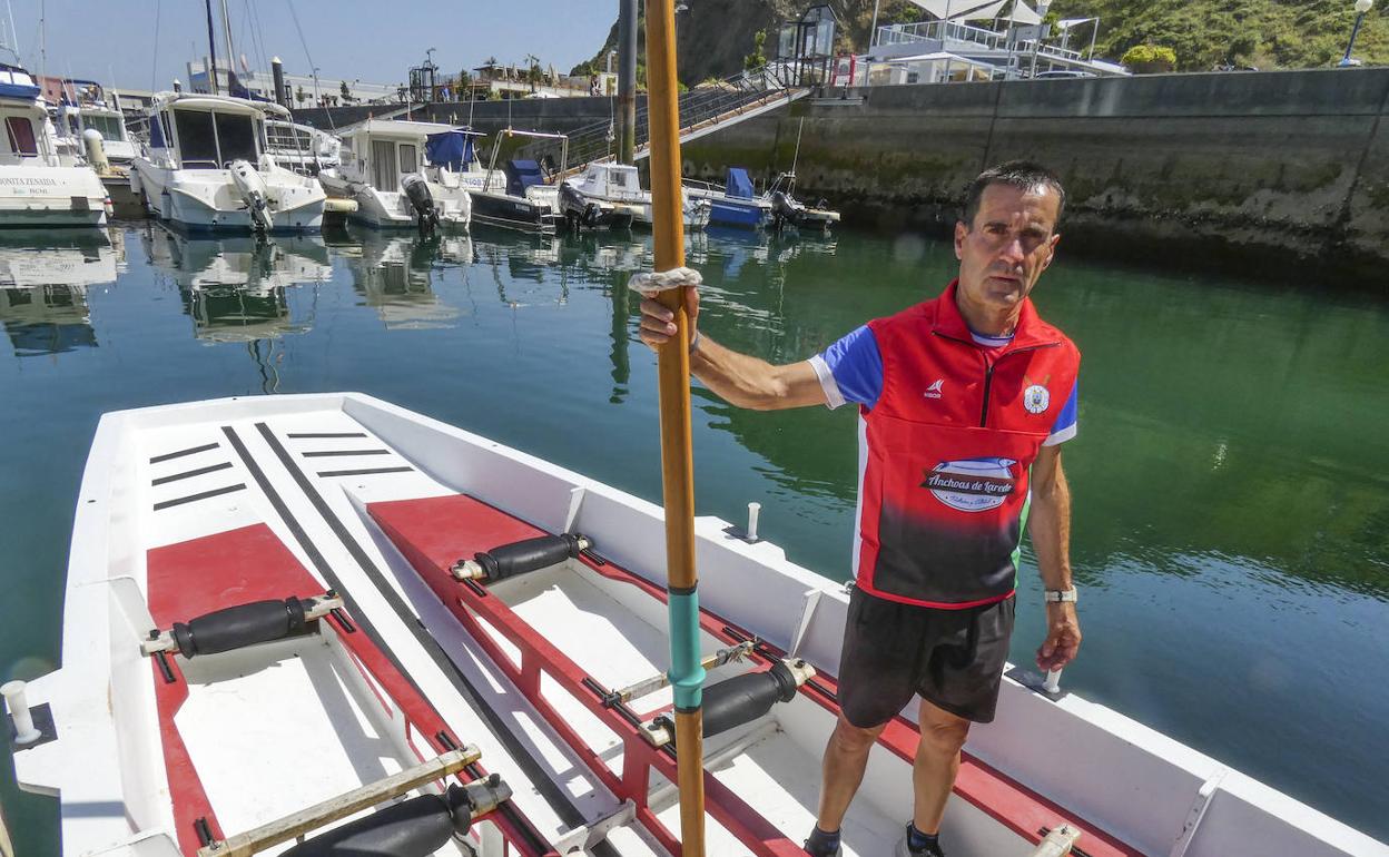Juan Mari Lujanbio se ha convertido campeón de la Liga de veteranos con Fortuna a sus 61 años.