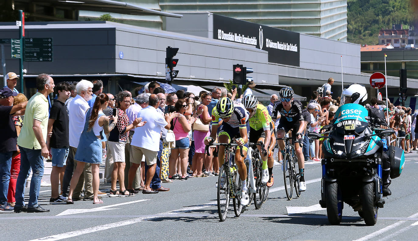 Fotos: La Vuelta a su paso por Gipuzkoa