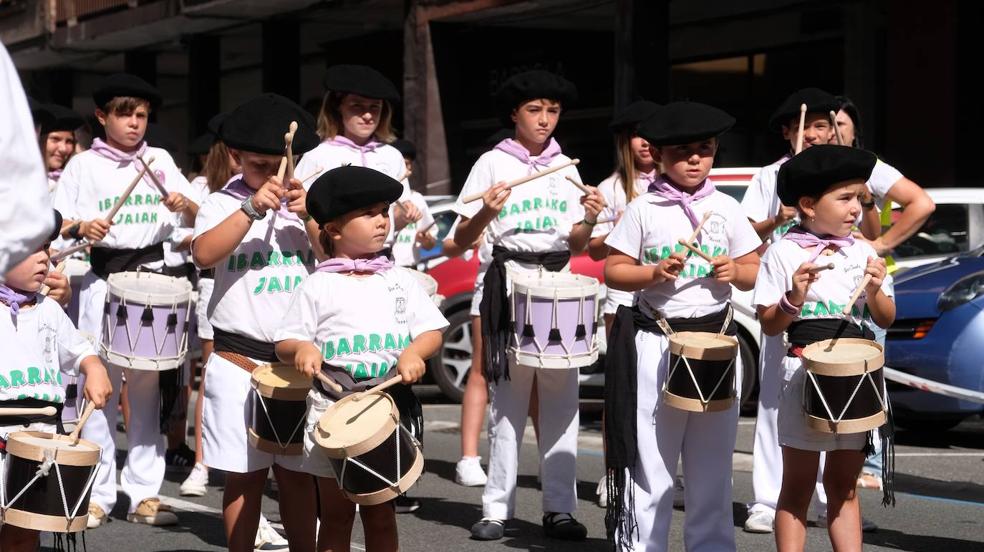 La tamborrada infantil vuelve a Ibarra