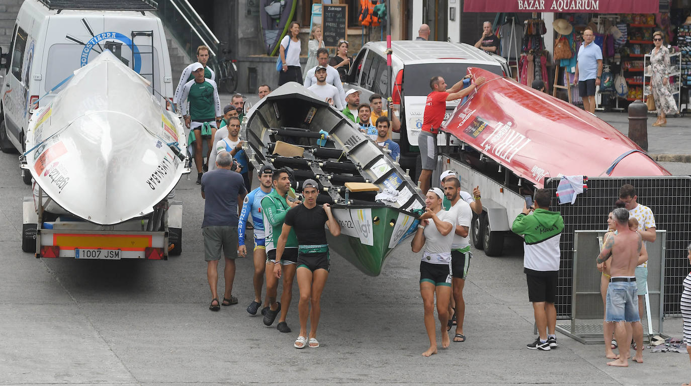 Fotos: Imágenes del entrenamiento previo a la clasificación de la Bandera de La Concha