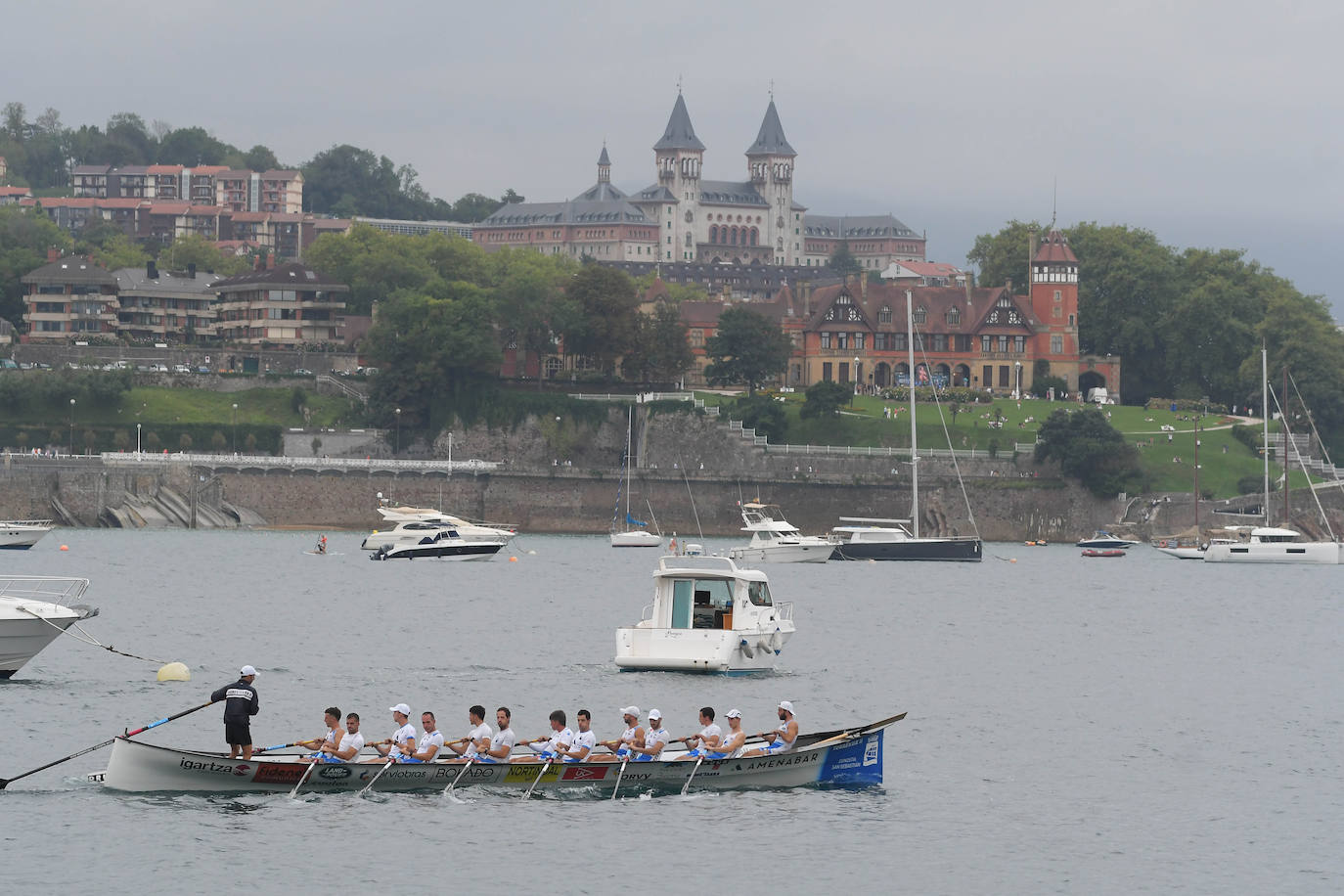 Fotos: Imágenes del entrenamiento previo a la clasificación de la Bandera de La Concha