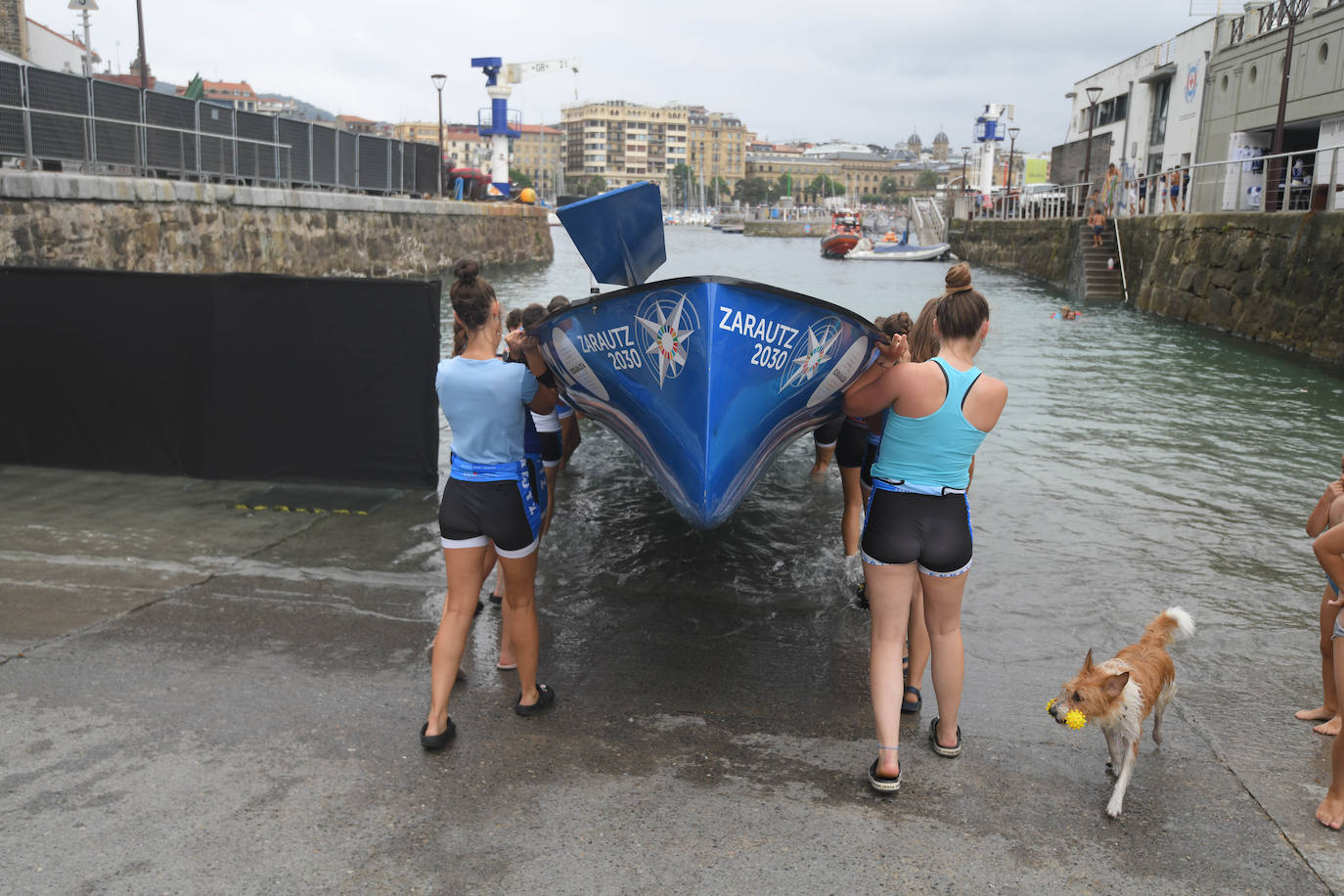 Fotos: Imágenes del entrenamiento previo a la clasificación de la Bandera de La Concha