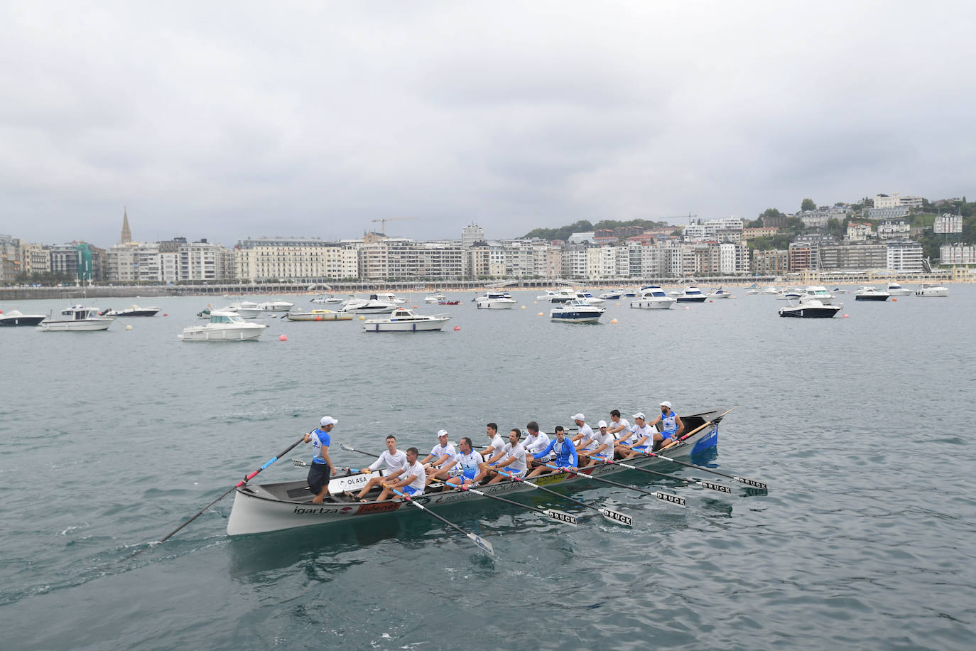 Fotos: Imágenes del entrenamiento previo a la clasificación de la Bandera de La Concha