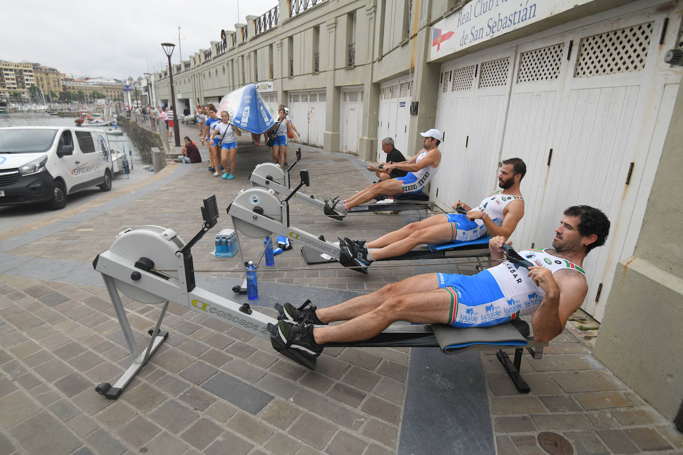 Fotos: Imágenes del entrenamiento previo a la clasificación de la Bandera de La Concha
