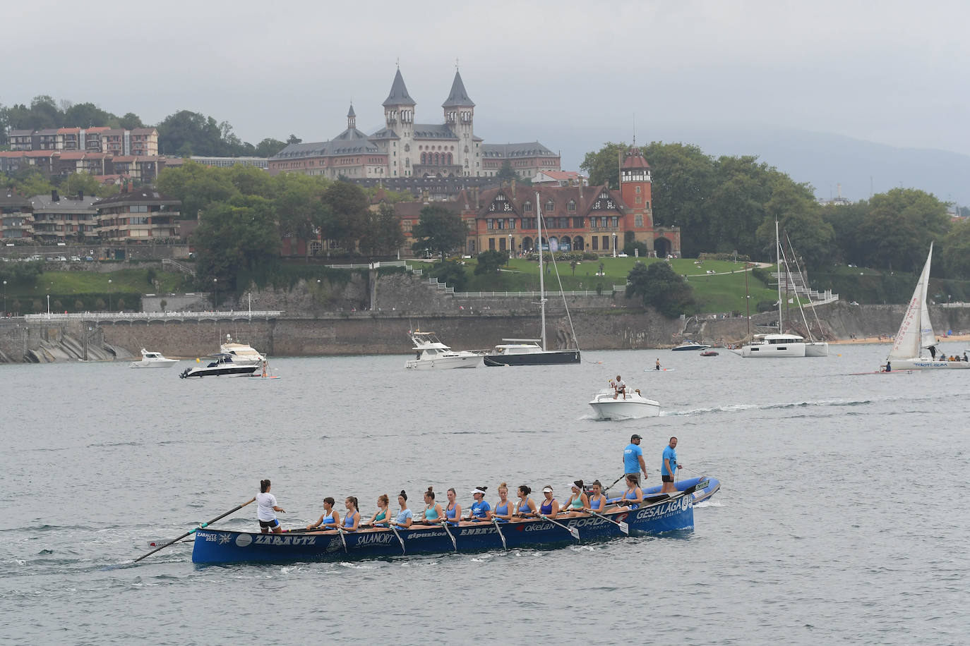 Fotos: Imágenes del entrenamiento previo a la clasificación de la Bandera de La Concha