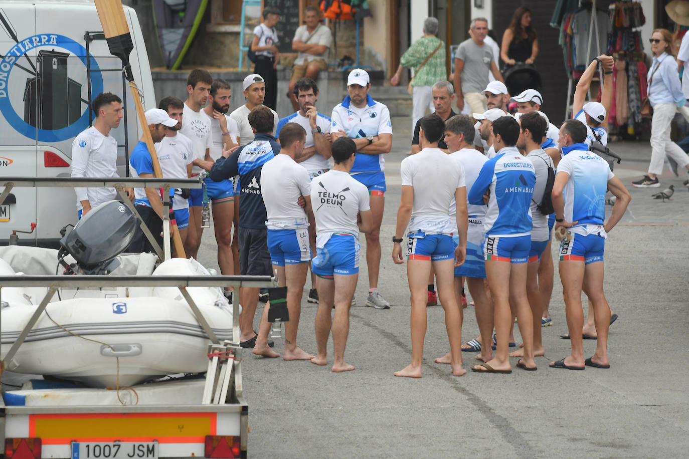 Fotos: Imágenes del entrenamiento previo a la clasificación de la Bandera de La Concha