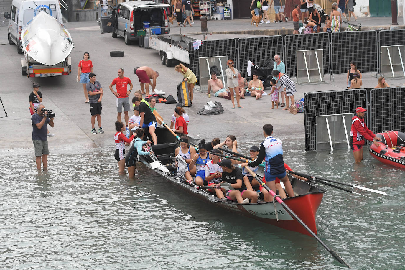 Fotos: Imágenes del entrenamiento previo a la clasificación de la Bandera de La Concha