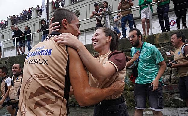Getaria celebra su vuelta a La Concha 50 años después.