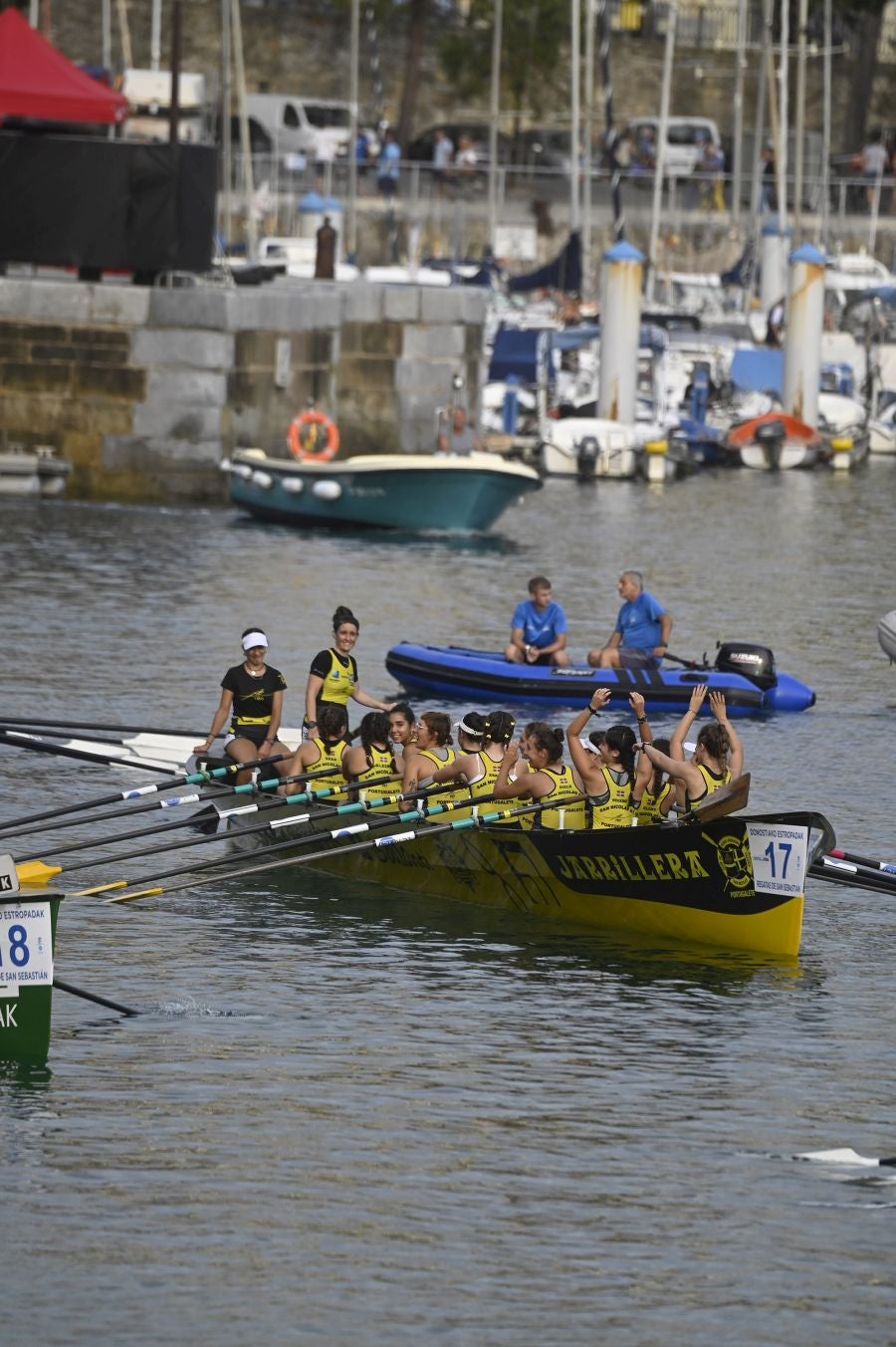 Fotos: Clasificatoria femenina de La Bandera de La Concha