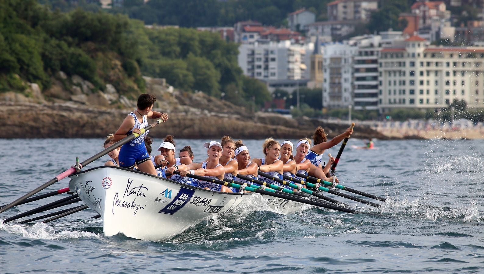 Fotos: Clasificatoria femenina de La Bandera de La Concha