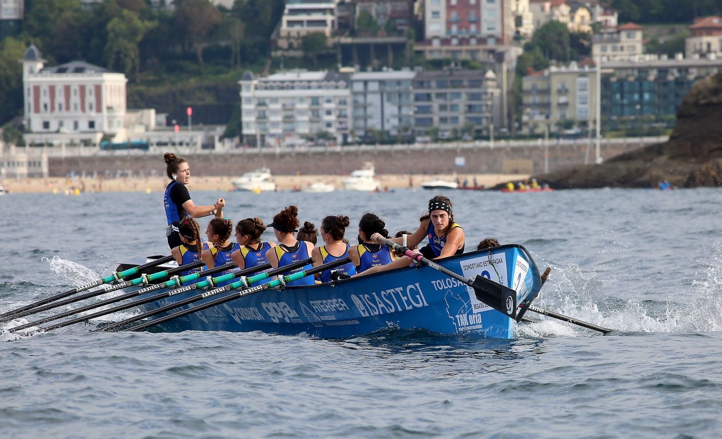 Fotos: Clasificatoria femenina de La Bandera de La Concha