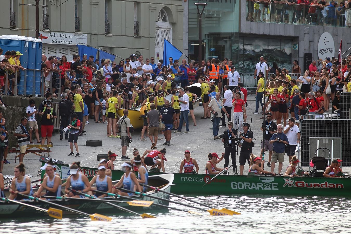 Fotos: Clasificatoria femenina de La Bandera de La Concha