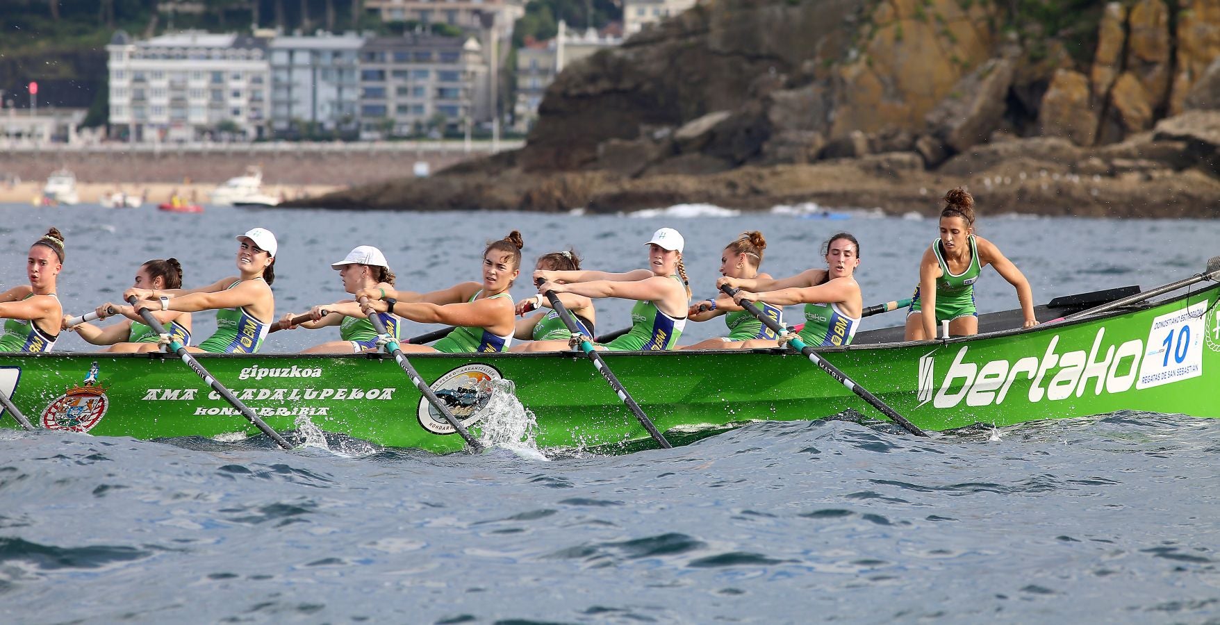 Fotos: Clasificatoria femenina de La Bandera de La Concha