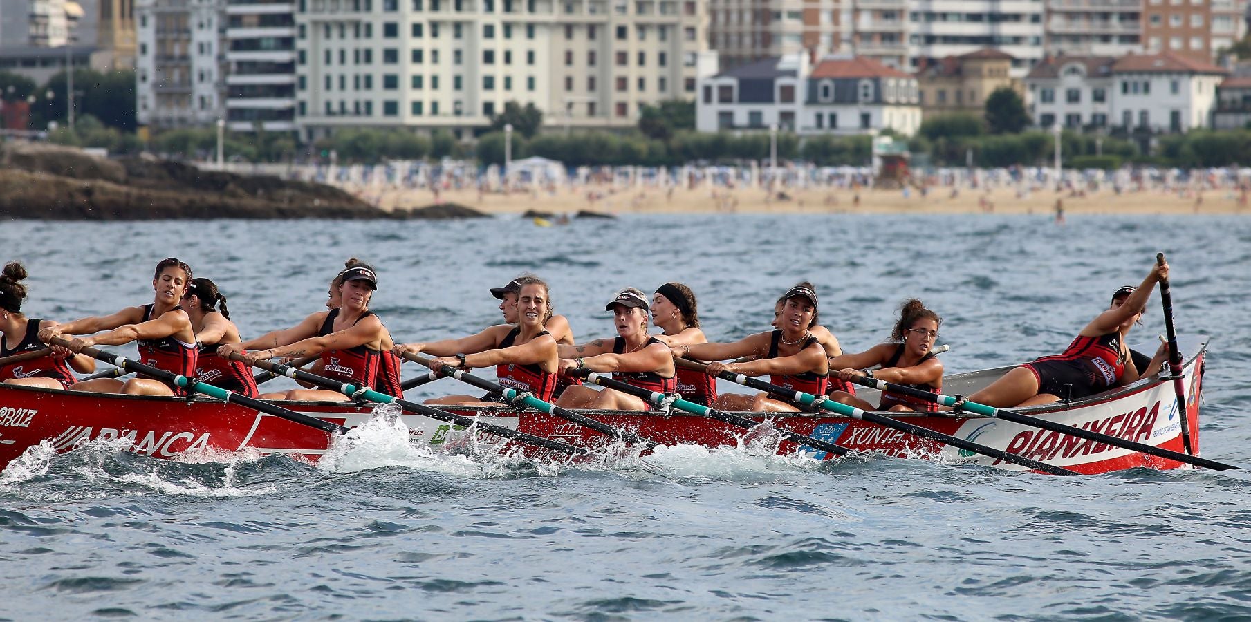 Fotos: Clasificatoria femenina de La Bandera de La Concha