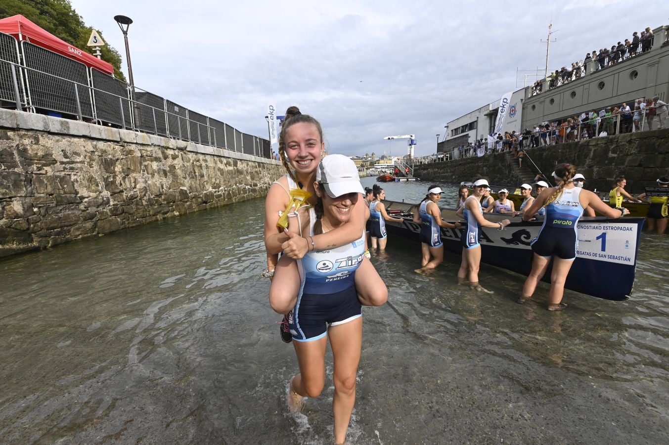 Fotos: Clasificatoria femenina de La Bandera de La Concha
