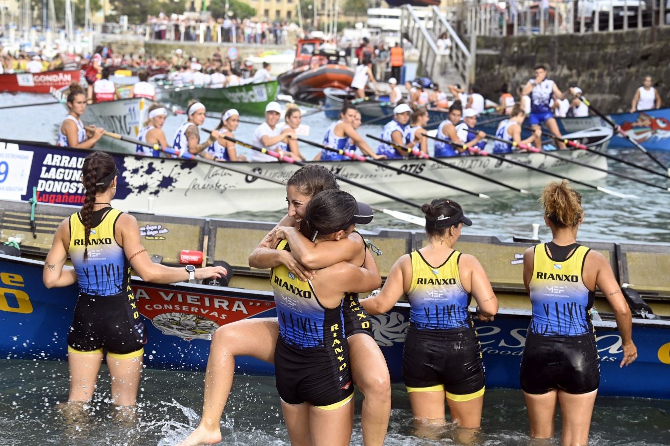 Fotos: Clasificatoria femenina de La Bandera de La Concha