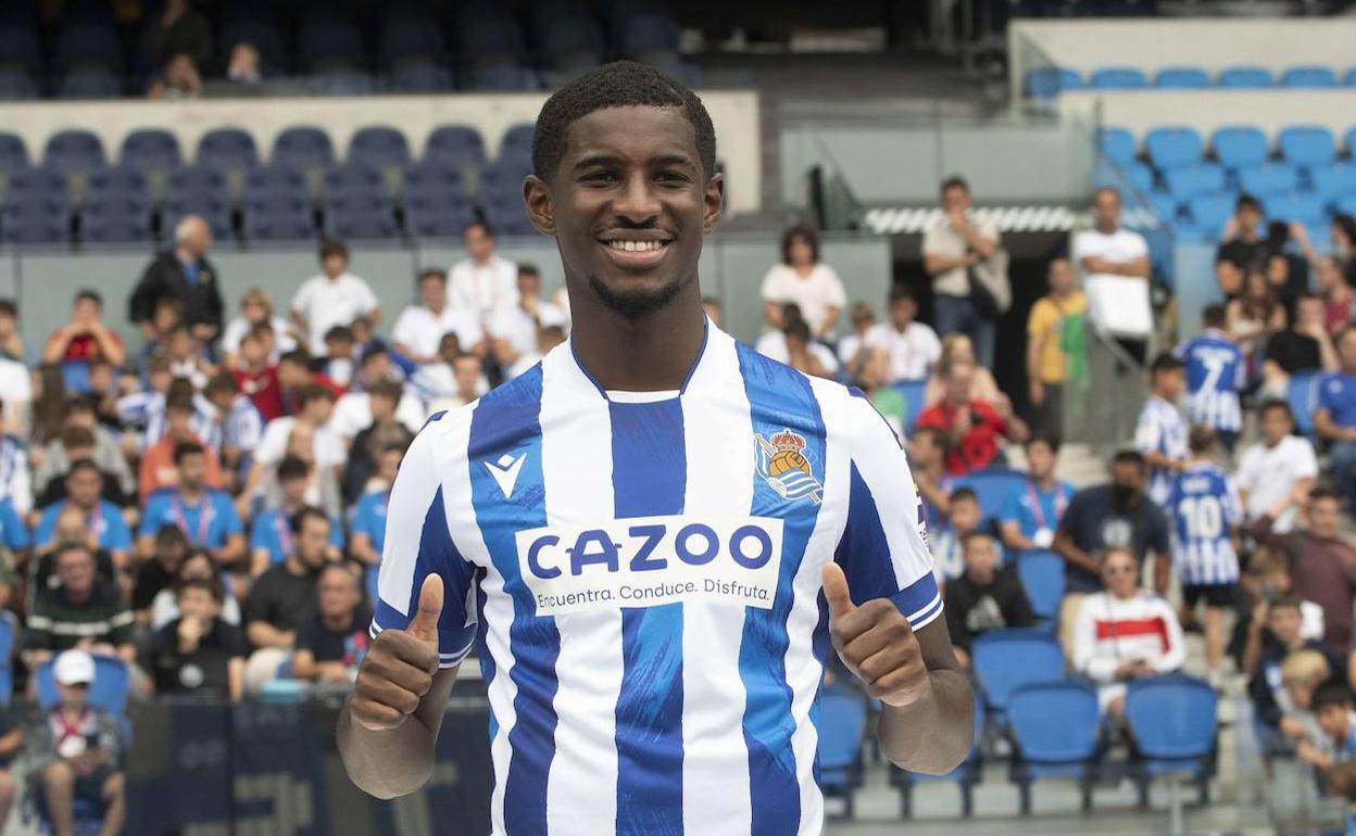 Mohamed-Ali Cho ha sido una de las cinco incorporaciones de la Real Sociedad para esta temporada