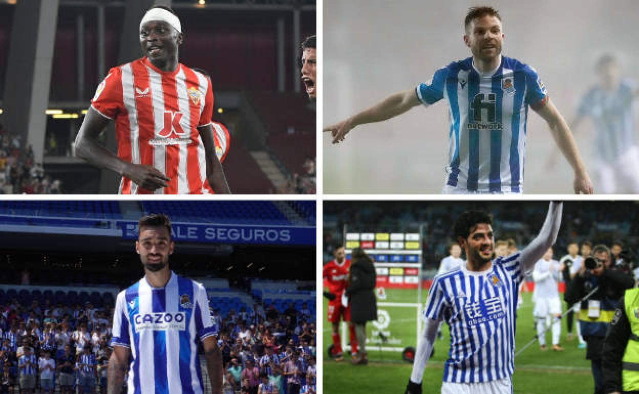 Sadiq, Illarramendi, Brais y Vela forman el podio de los tres fichajes más caros de la historia de la Real. 