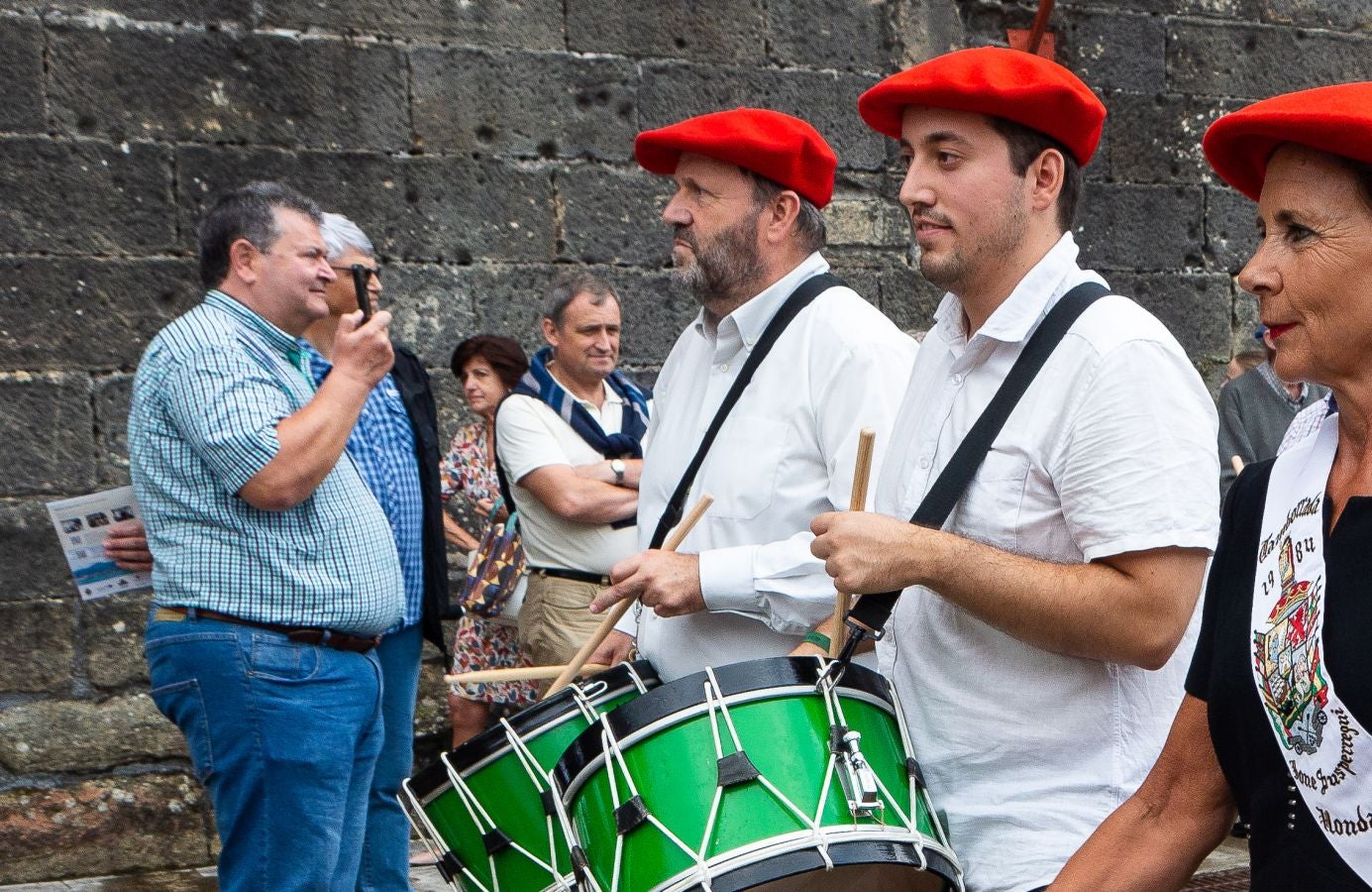 Fotos: Tanborrada celebró el centenario de su fundación con una emotiva jornada