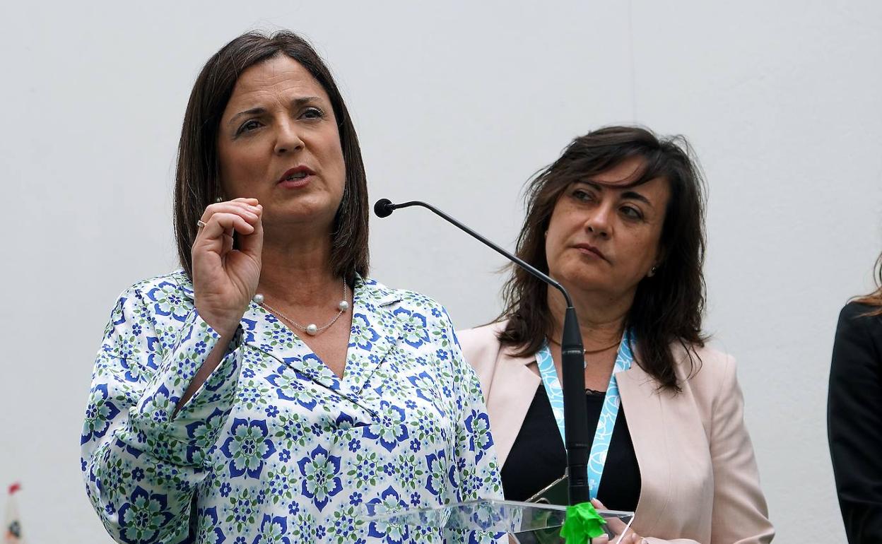 La consejera de Igualdad, Justicia y Políticas Sociales, Beatriz Artolazabal