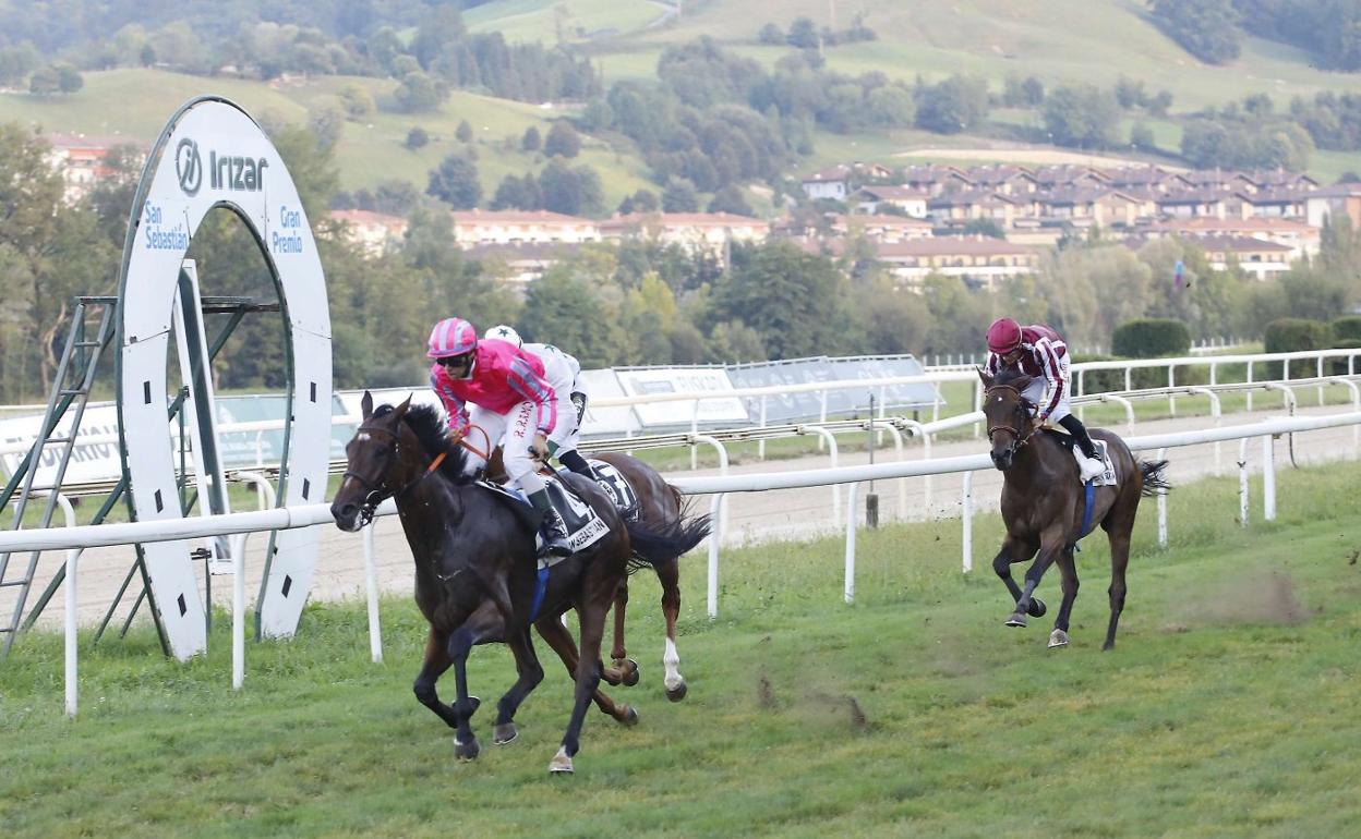 'Liberri', con el lasartearra Raúl Ramos, venció en el Gran Premio de San Sebastián del año pasado. 