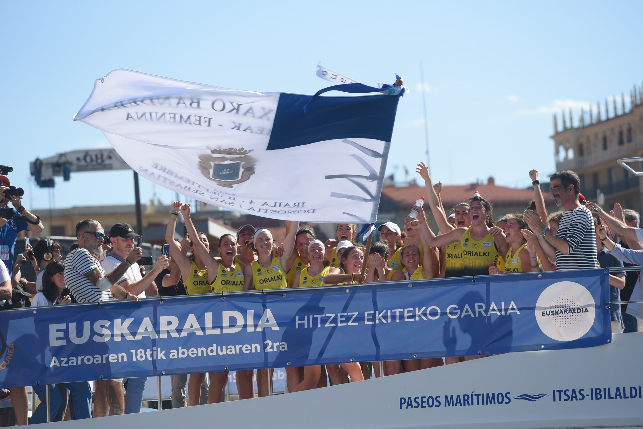 Fotos: Las mejores imágenes de la Bandera de La Concha femenina