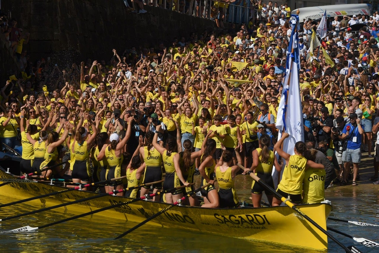 Fotos: Las mejores imágenes de la Bandera de La Concha femenina