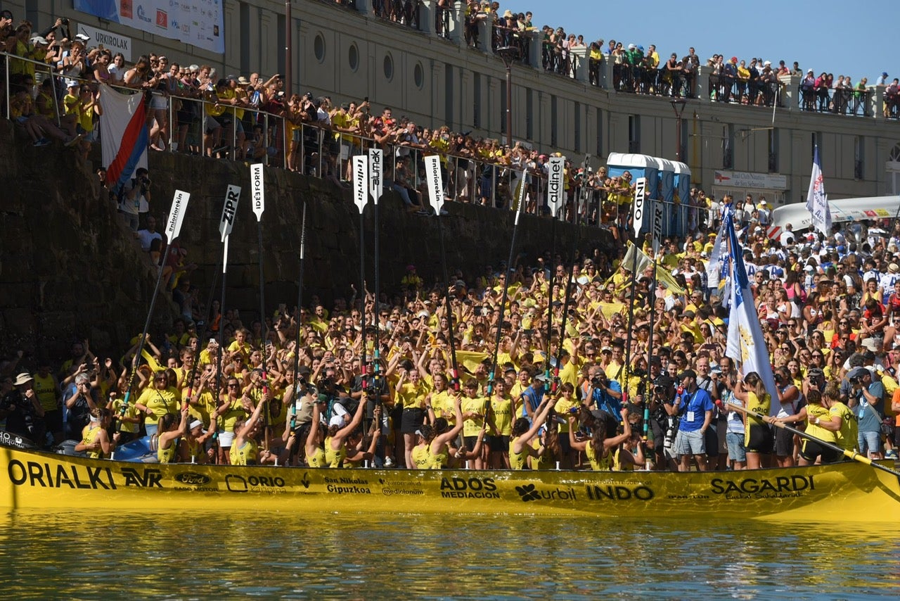 Fotos: Las mejores imágenes de la Bandera de La Concha femenina