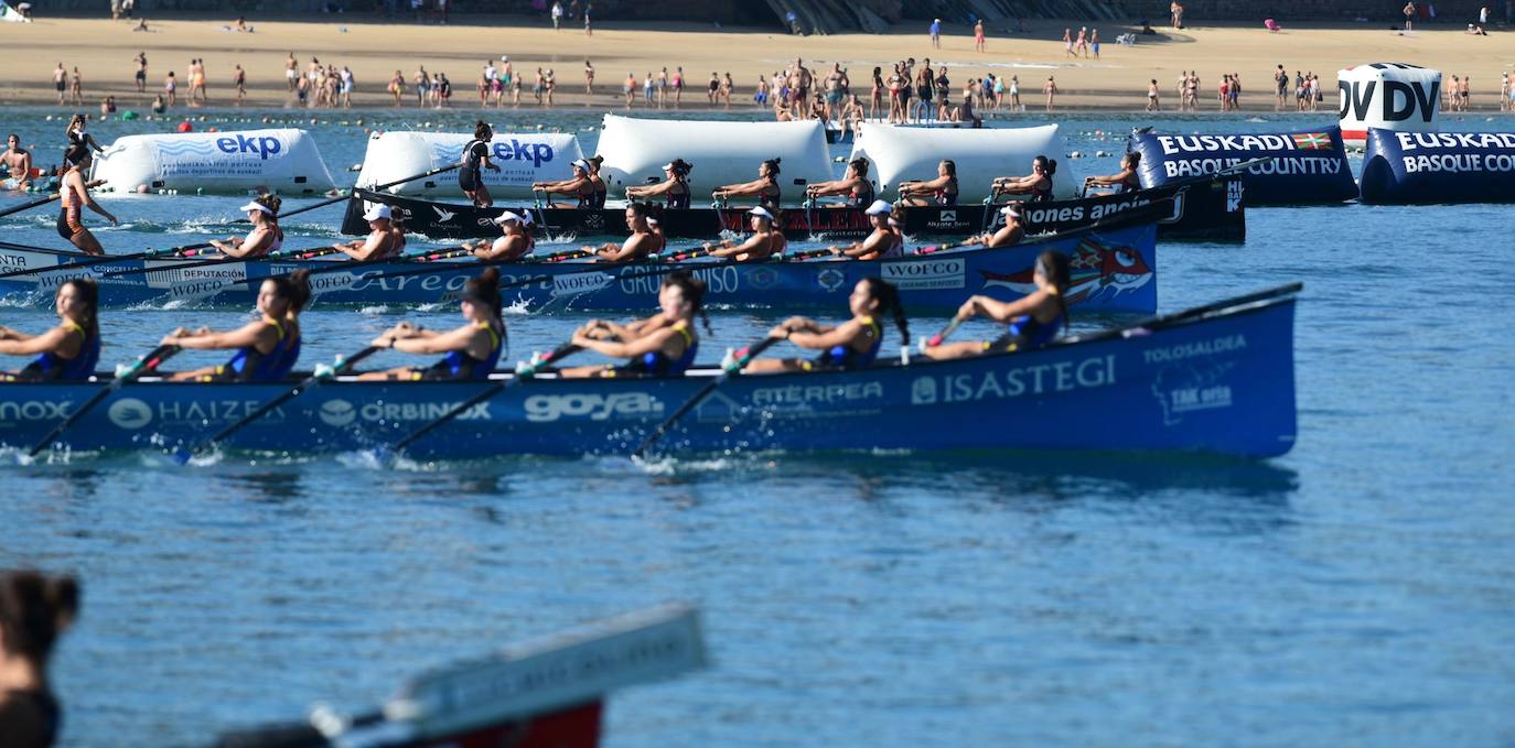 Fotos: Las mejores imágenes de la Bandera de La Concha femenina